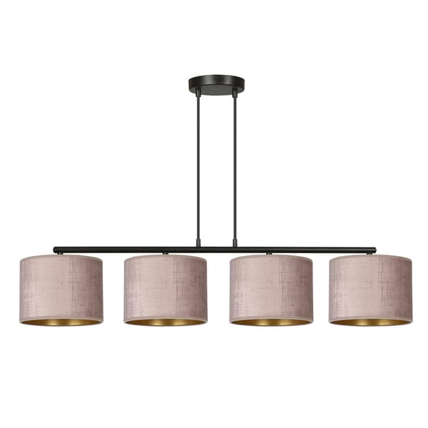Lysekrone Emibig 4xE27 60W HILDE 4 BL ROSE 1053/4