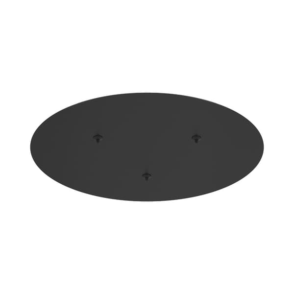 Universal monteringsbeslag sort rund Ø26cm RIM Maytoni