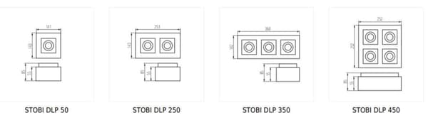 Kanlux 26830 STOBI DLP 50-B loftspot