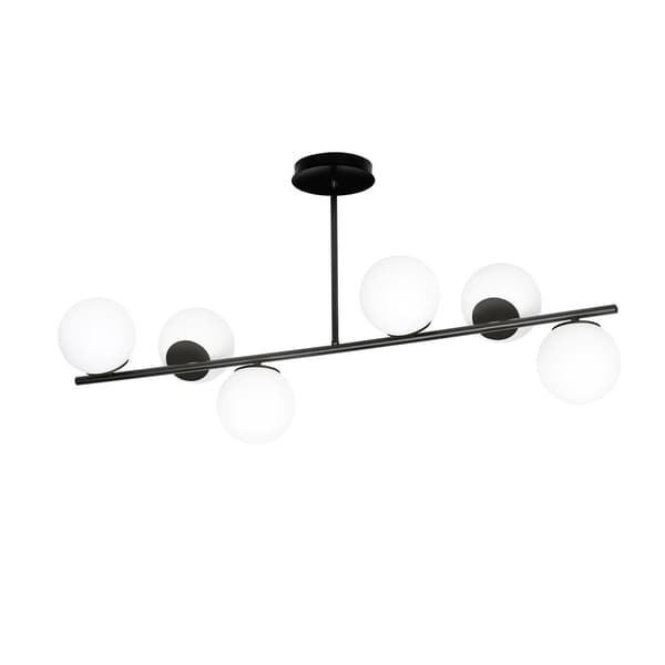 Lysekrone Emibig 6xE14 40W BIOR 6 BLACK 1020/6
