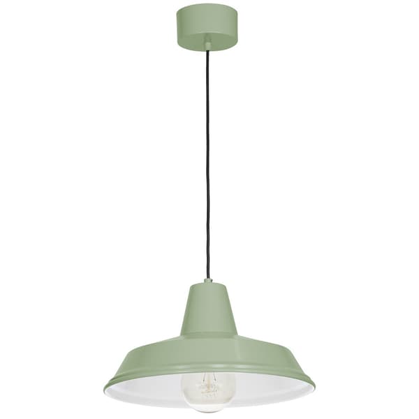 Grøn loftspendel Class 1xE27 15W Luminex