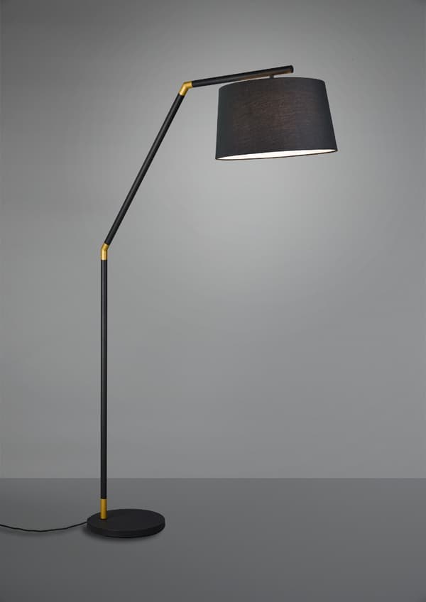 TRACY gulvlampe sort Trio 462100132