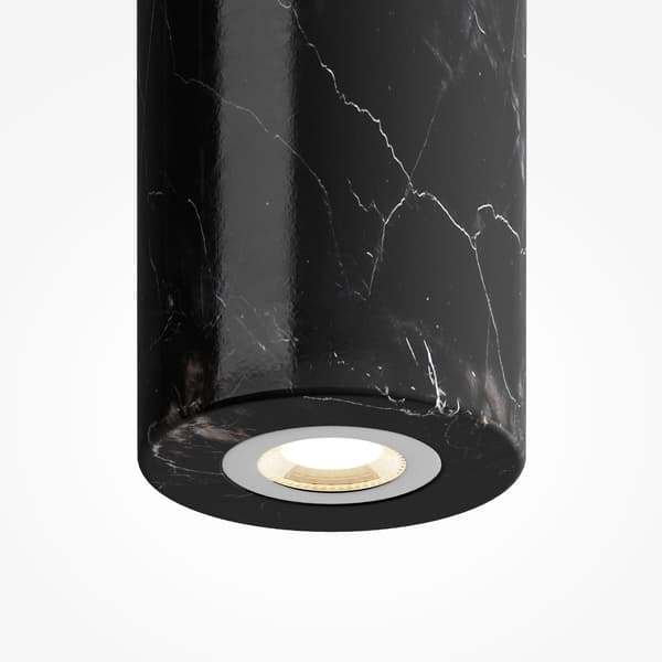 Riippuvalaisin moderni musta marmoriputki LED 5W BASIC TEXTURE Maytoni