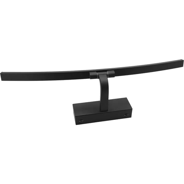 LED-spejllampe sort 4000K 50cm TERRA ID-9057 IdeaLED