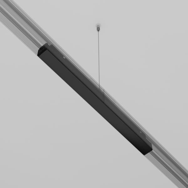 Indbygget strømforsyning til skinnesystemer sort 200W EXILITY Maytoni Technical
