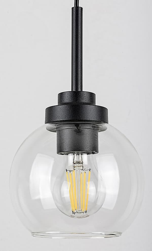 Riippuvalaisin E27 1x15W mattamusta 75006 Tirina Rabalux