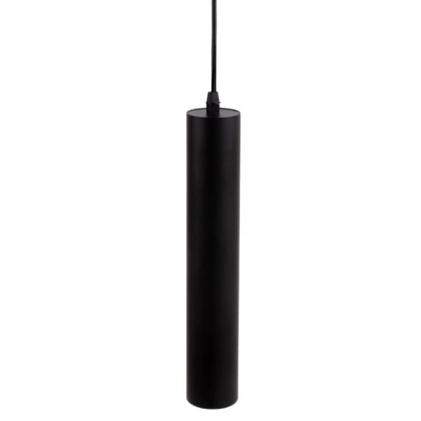 Riippuvalaisin moderni putki musta 1xGU10 10W Ecolight