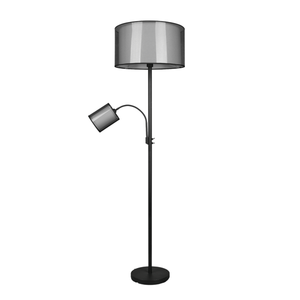 BURTON gulvlampe sort Trio 411400232