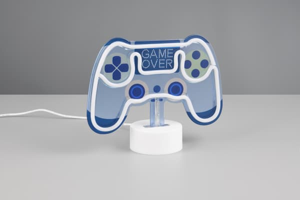 Bordlampe oplyst blå controller indbygget LED Control RL