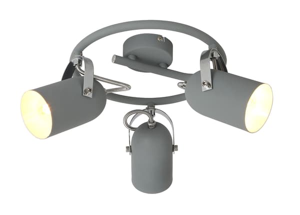 Candellux GRAY 98-66497 grå loftlampe
