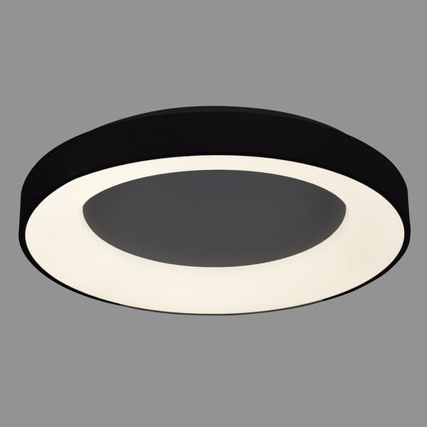 Italux Giulia moderne sorte LED panel loftlampe 5304-840RC-BK-3