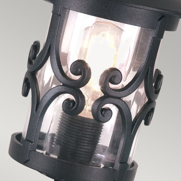 34 cm Hereford standerlampe 1xE27 sort Elstead BL12-BLACK