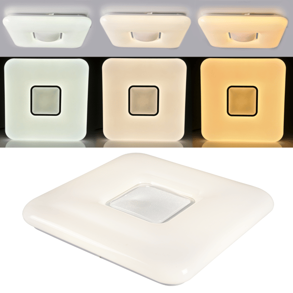 LED-plafond med fjärrkontroll LYRA 313461 Polux