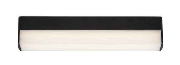 Køkkenunderskabslampe sort-hvid aflang 27cm neutral farve LED 7W BAND2 Rabalux