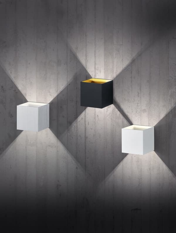 LOUIS væglampe sort Trio 223310132