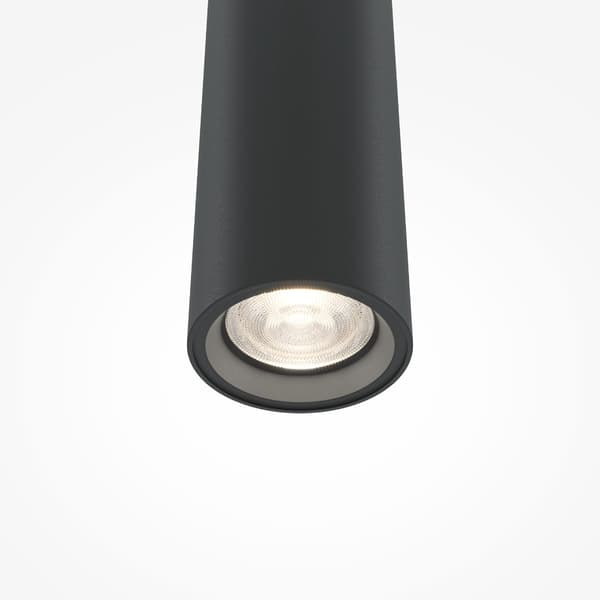 Pendellampe moderne sort lang LED-rør 6W PRO EXTRA Maytoni
