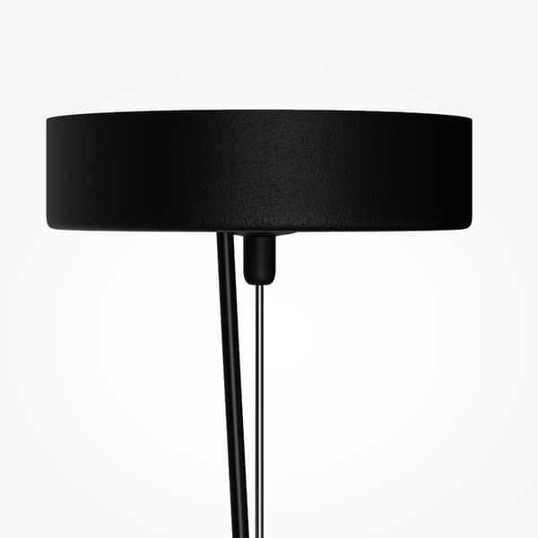Skandinaavinen riippuvalaisin musta puinen putki LED 5W BASIC TEXTURE Maytoni