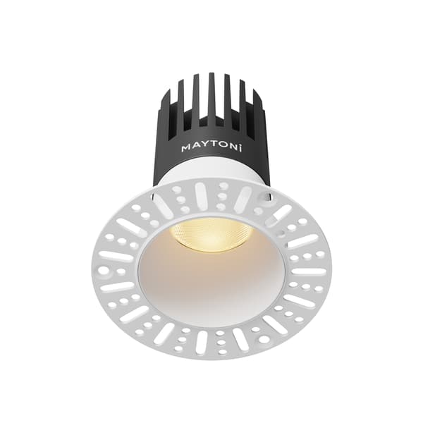 Infälld dekorativ vit LED-spotlight 15W DIP Maytoni Technical
