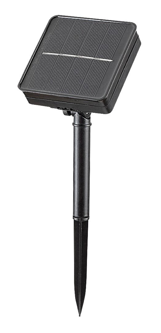 Dekorative solcelle LED havelamper 0.1W Ximpu sort 77003 Rabalux