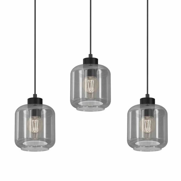 Milagro SOMBRA MLP8374 sort pendel lysekrone