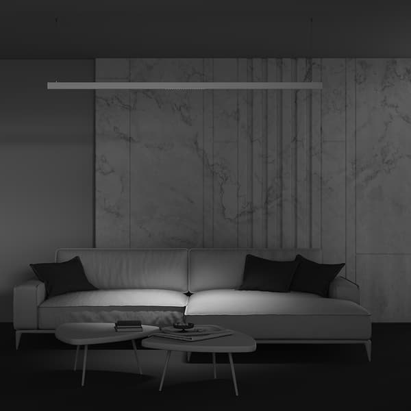 Vit linjär spårlampa 33 cm LED 18W POINTS Maytoni Technical