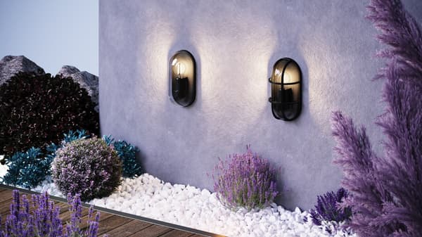 Maytoni Candle E27 15W teollinen grafiitinharmaa ulkoseinävalaisin