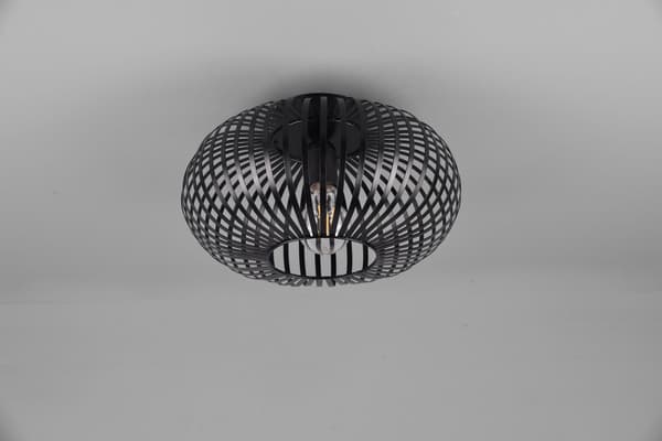 Moderne loftlampe JOHANN sort Trio 606903032