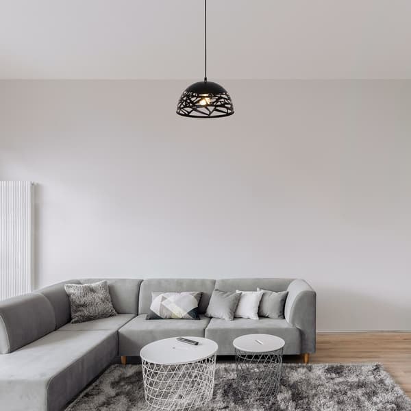 Pendellampe E27 1x60W mat sort 5086 Norena Rabalux