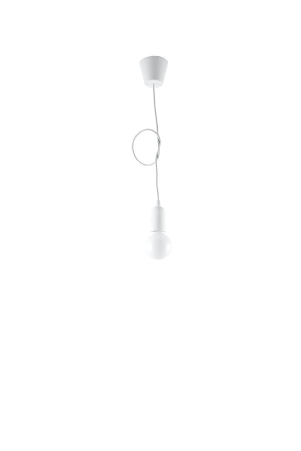 DIEGO 1 pendel hvid Sollux Lighting SL.0569
