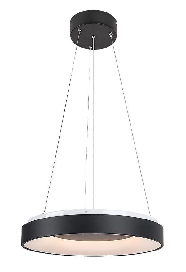 LED lysekrone LED 38W sort 72001 Ceilo Rabalux