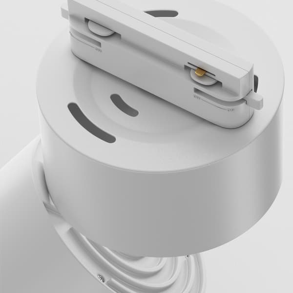 Vit rund rörlig LED-spotlight 15W 3000K YIN Maytoni Technical