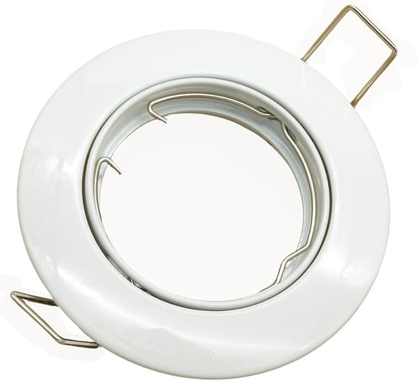 Rörlig takspotlight rund vit GU10 ID-1062 Idealed