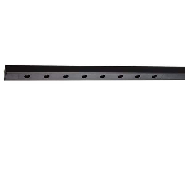 1-faset lineær skinnespot flad sort LED 12W 3000K ON-OFF- MICRO11 Maxlight