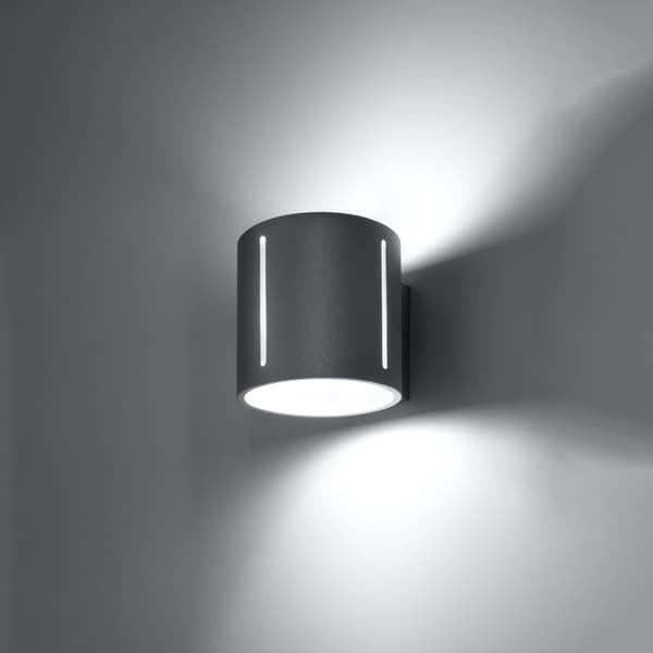 Seinävalaisin RAMONA Harmaa Pure Lume PU.0354