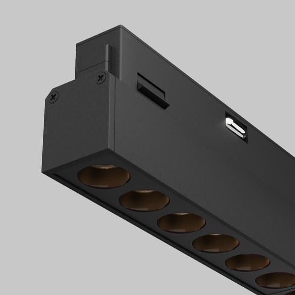 Sort lineær skinnespot LED 18W 2700K POINTS Maytoni Technical