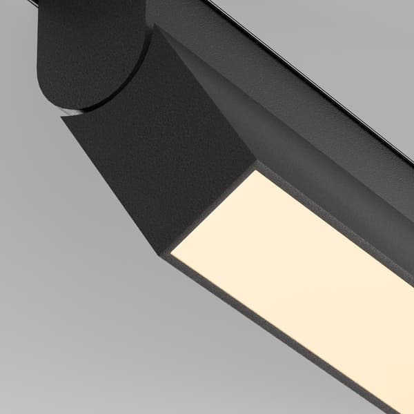 Sort justerbar LED-skinnespot 12W BASIS ROT Maytoni Technical