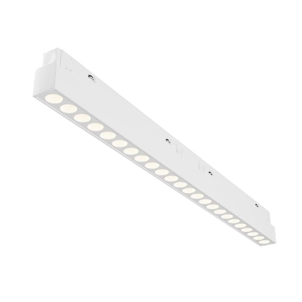 Hvid lineær LED-skinnespot 24W POINTS Maytoni Technical