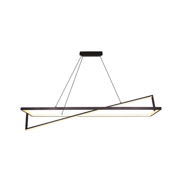 LED pendellampe sort rektangulær V-TAC 6129-6906