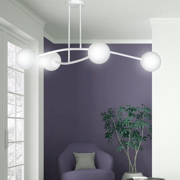 LOFTLAMPE Emibig 4xE14 40W HALLDOR 4 HVID 1025/4
