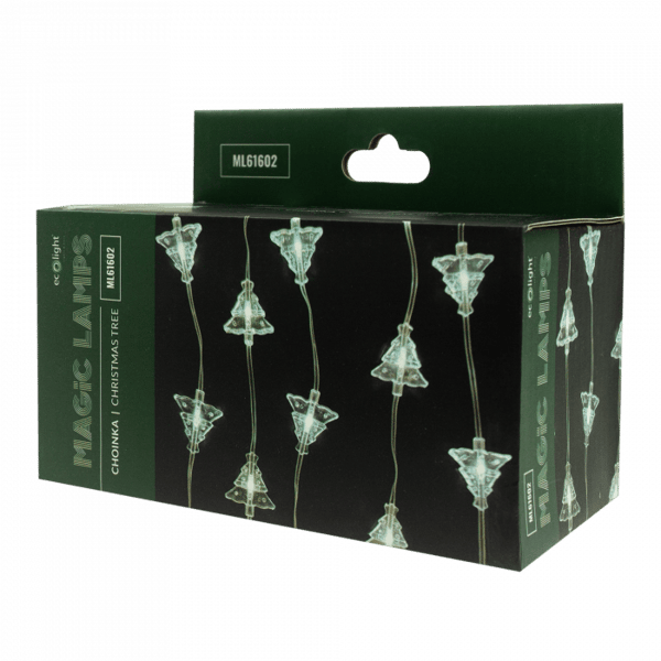 Julbelysning utomhus 50 LED 6500K Julgran 5m Bluetooth USB MAGISKA LAMPOR Ecolight