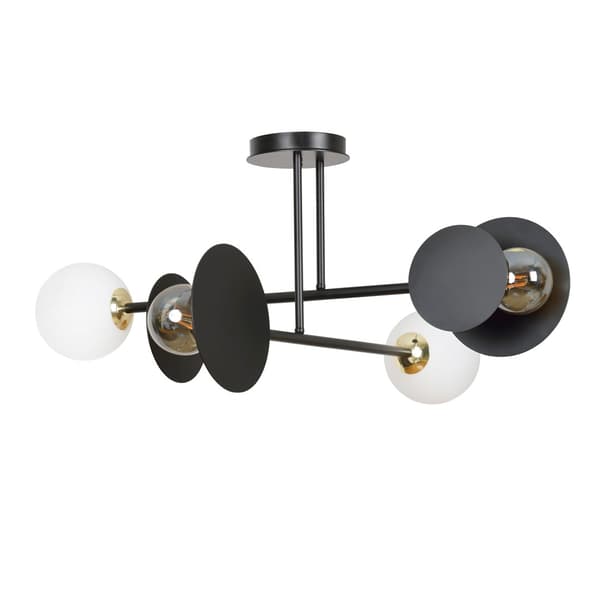 LOFTLAMPE Emibig 2xE27 60W MINERVA 4 BLACK 612/4