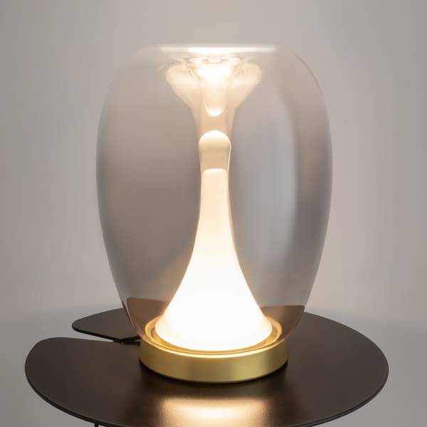 Bordlampe seng røget glas Splash LED 9W Maytoni