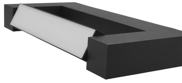 LED-spejllampe sort 4000K 120cm LOVIS ID-9062 IdeaLED