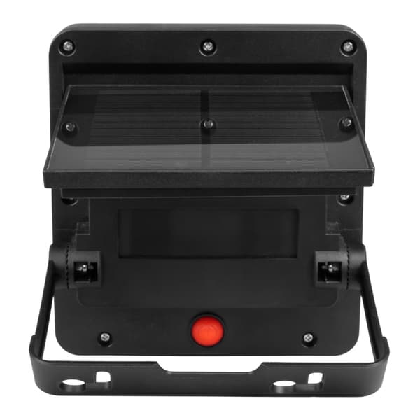 LED solcellslampa 5W med rörelsesensor svart IP65 DPM