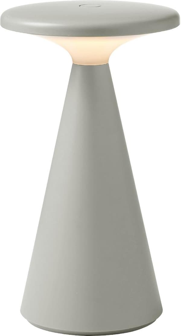 Bordlampe moderne grå USB IP44 svamp LED 1.6W FUNGHI Maxlight