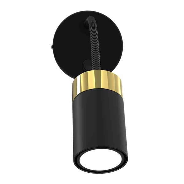 LED væglampe Milagro JOKER MLP8536 sort/guld