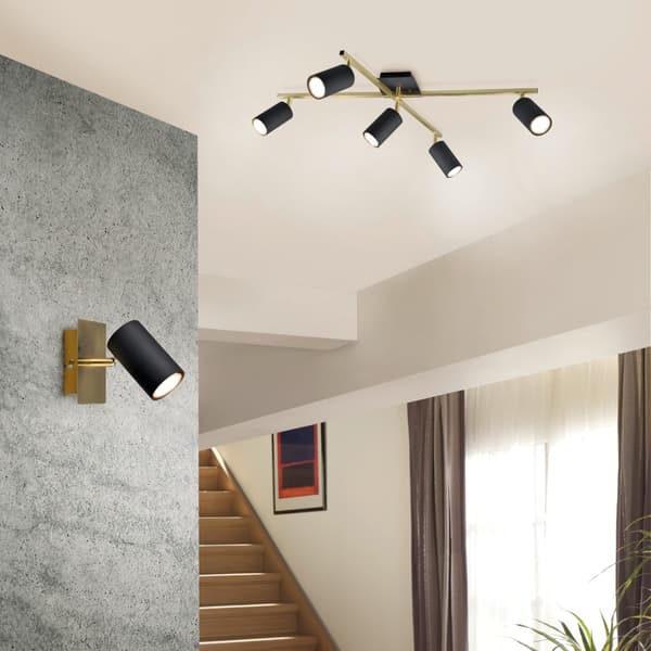MARLEY vægspot guld Trio 802400180