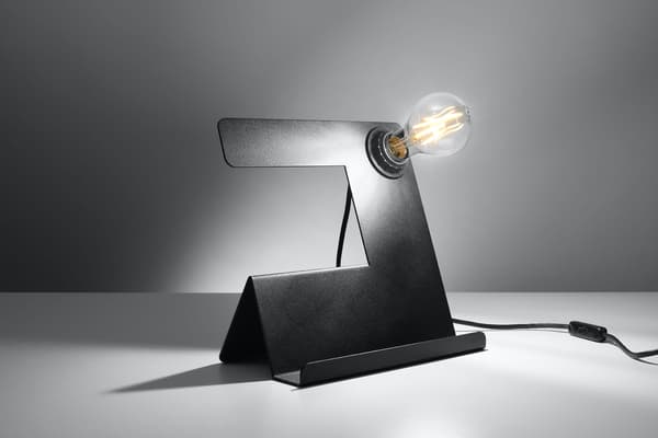 INCLINE bordlampe sort Sollux Lighting SL.0669