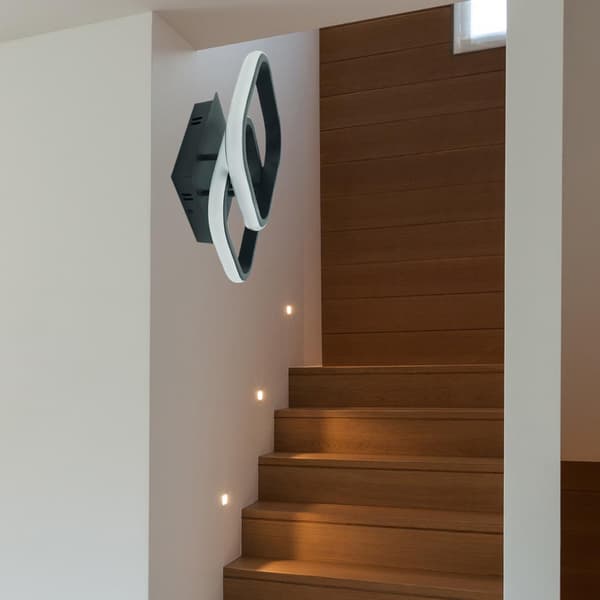 LED-kattovalaisin musta 4000K Casper 4727 IdeaLED