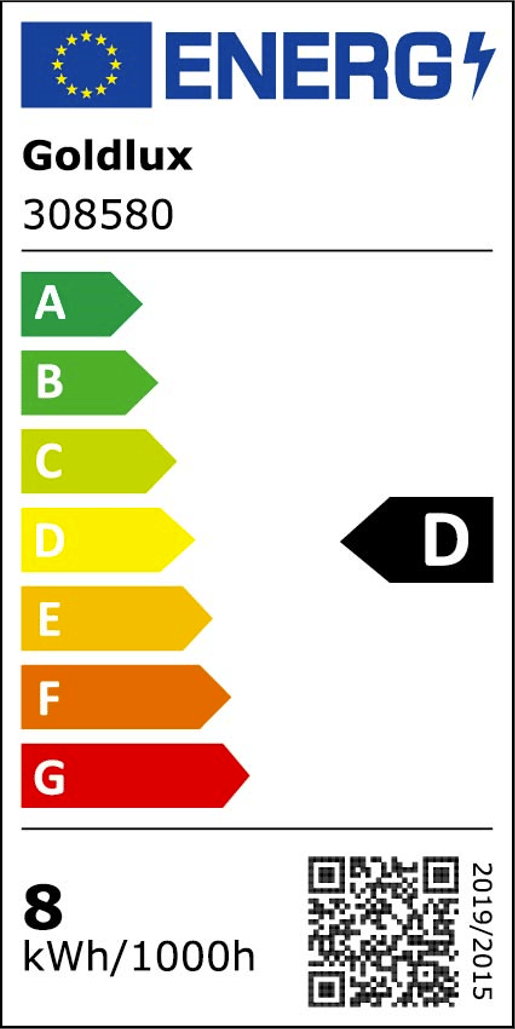 LED-filamenttilamppu G95 E27 1055lm Platinum 308580 Polux
